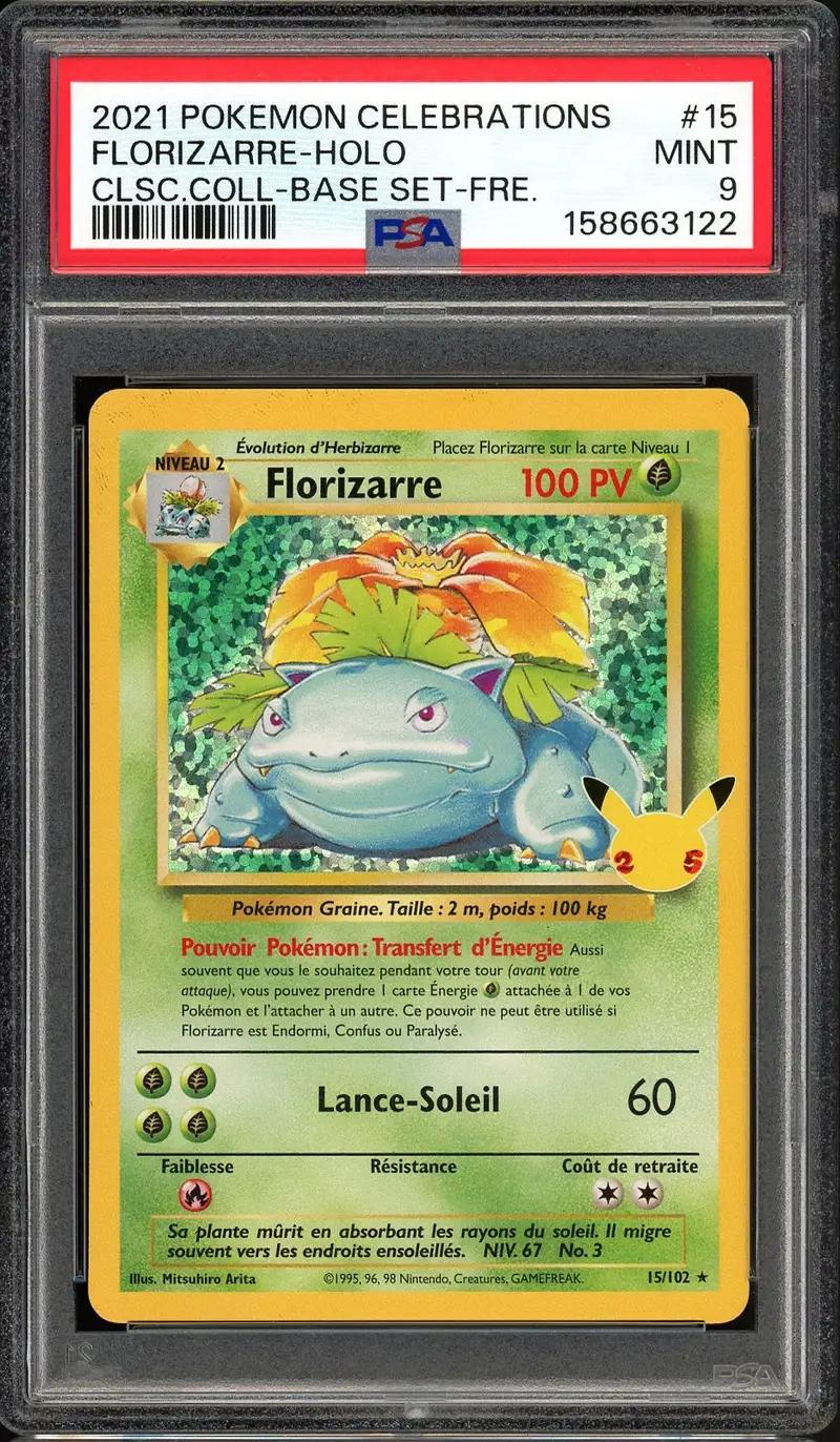 PSA 9 Florizarre Holo