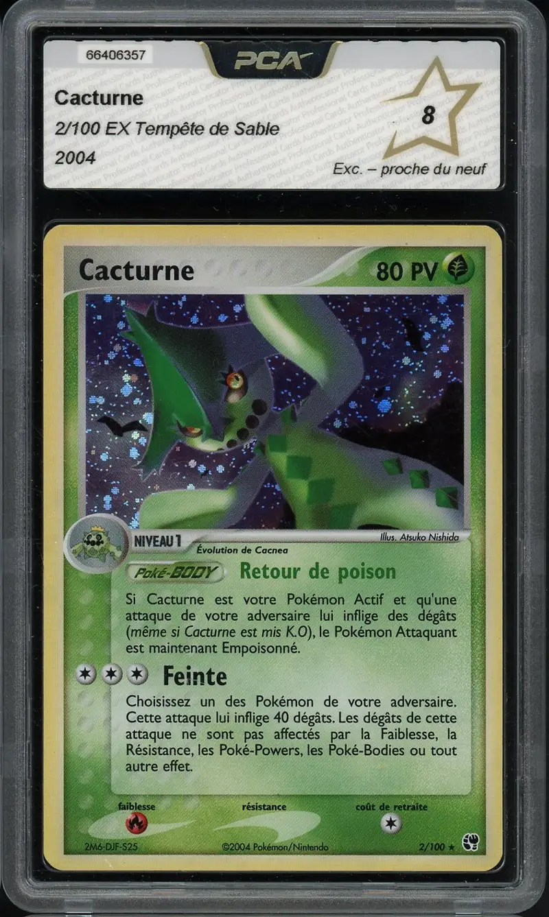 PCA 8 Cacturne Holo