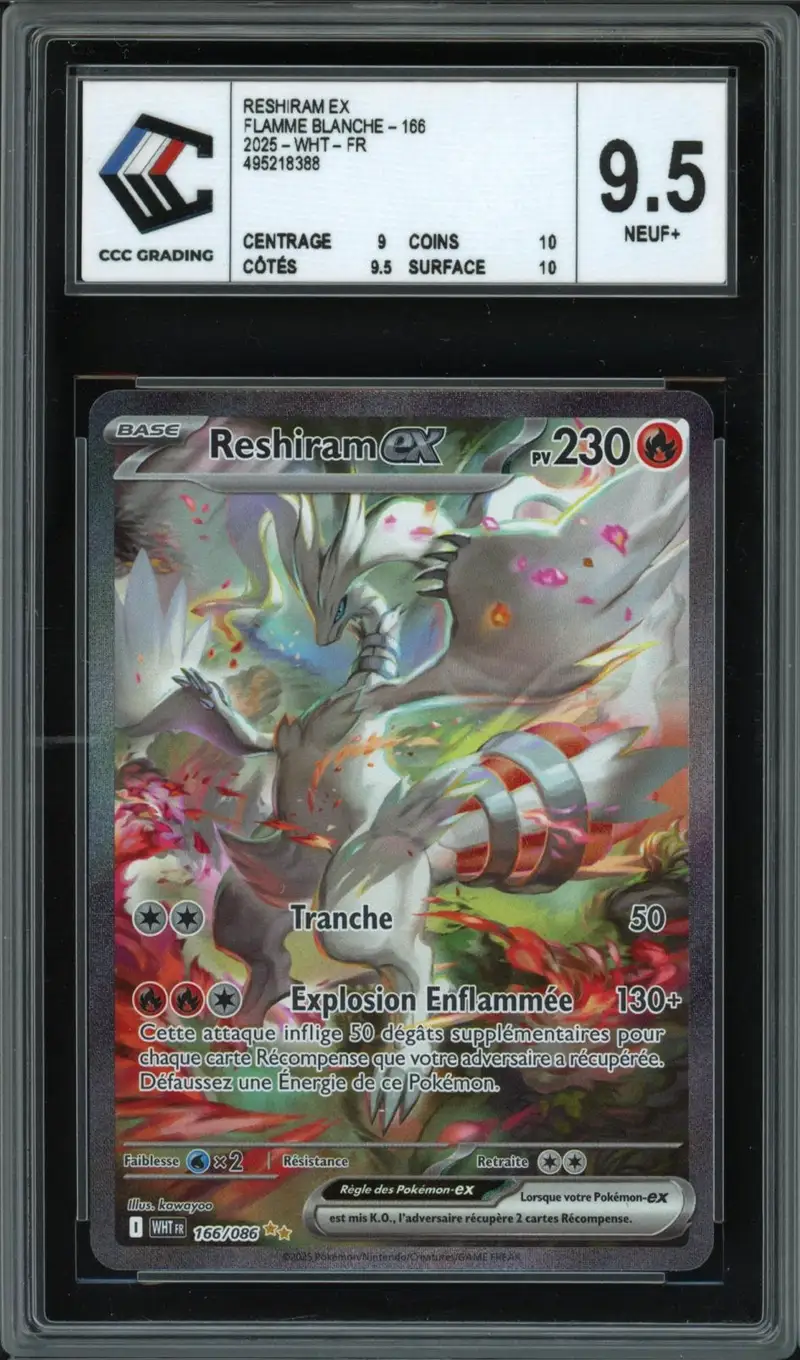CCC 9.5 Reshiram Ex