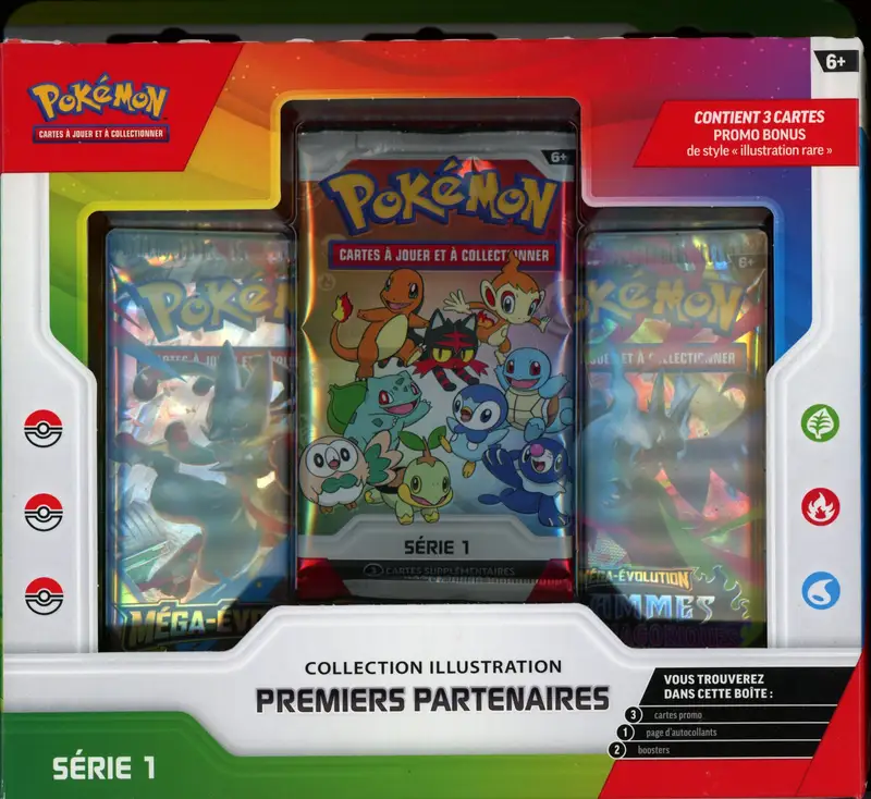 Coffret Collection Illustration Premiers Partenaires Série 1