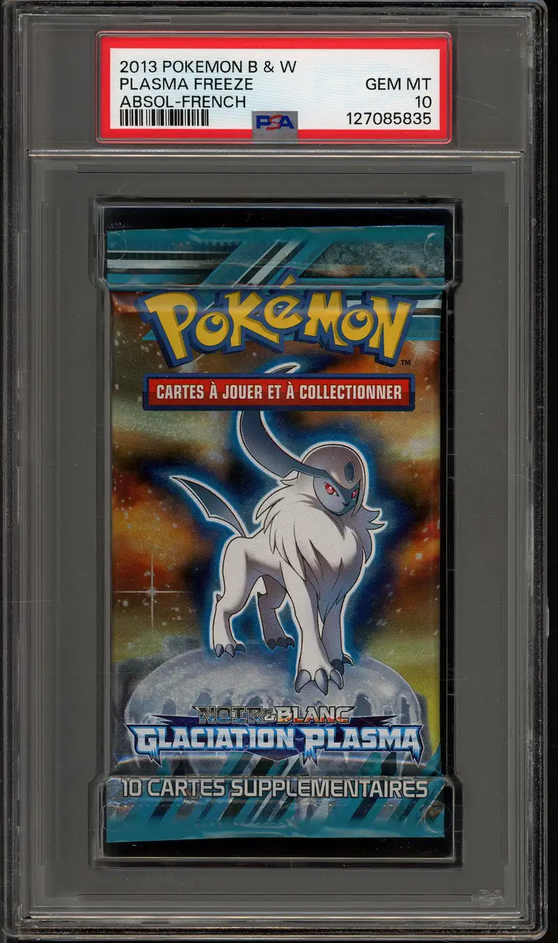 PSA 10 Booster Noir & Blanc Glaciation Plasma