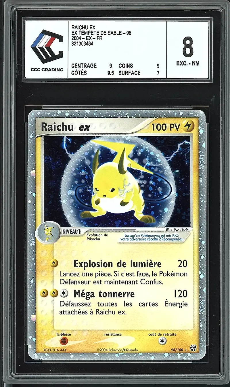 CCC 8 Raichu Ex