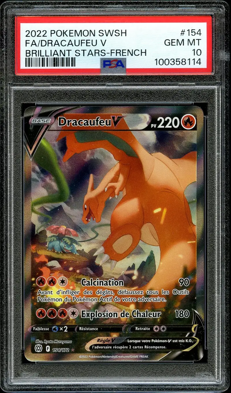 PSA 10 Dracaufeu V