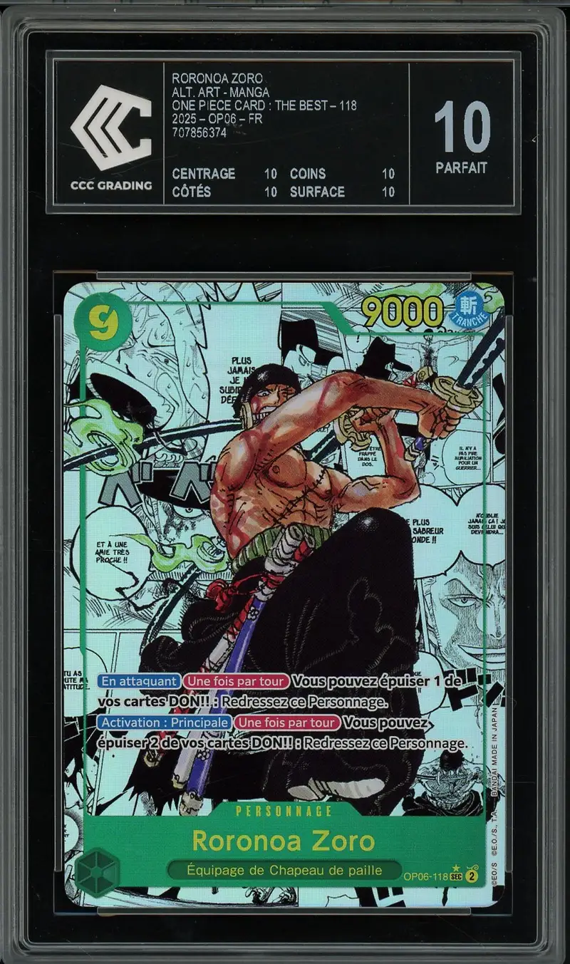 CCC 10 Roronoa Zoro Manga