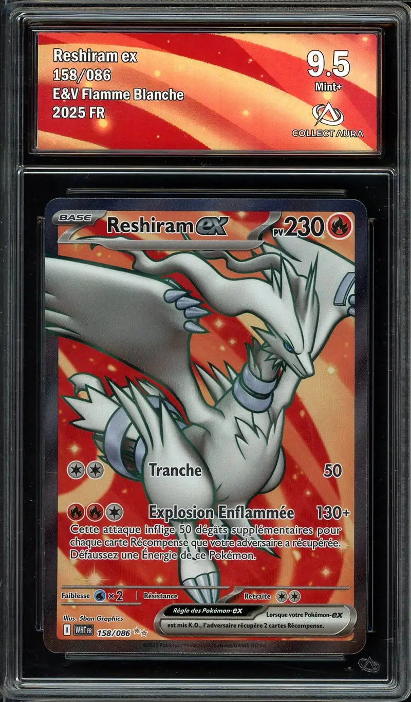 CA 9.5 Reshiram Ex
