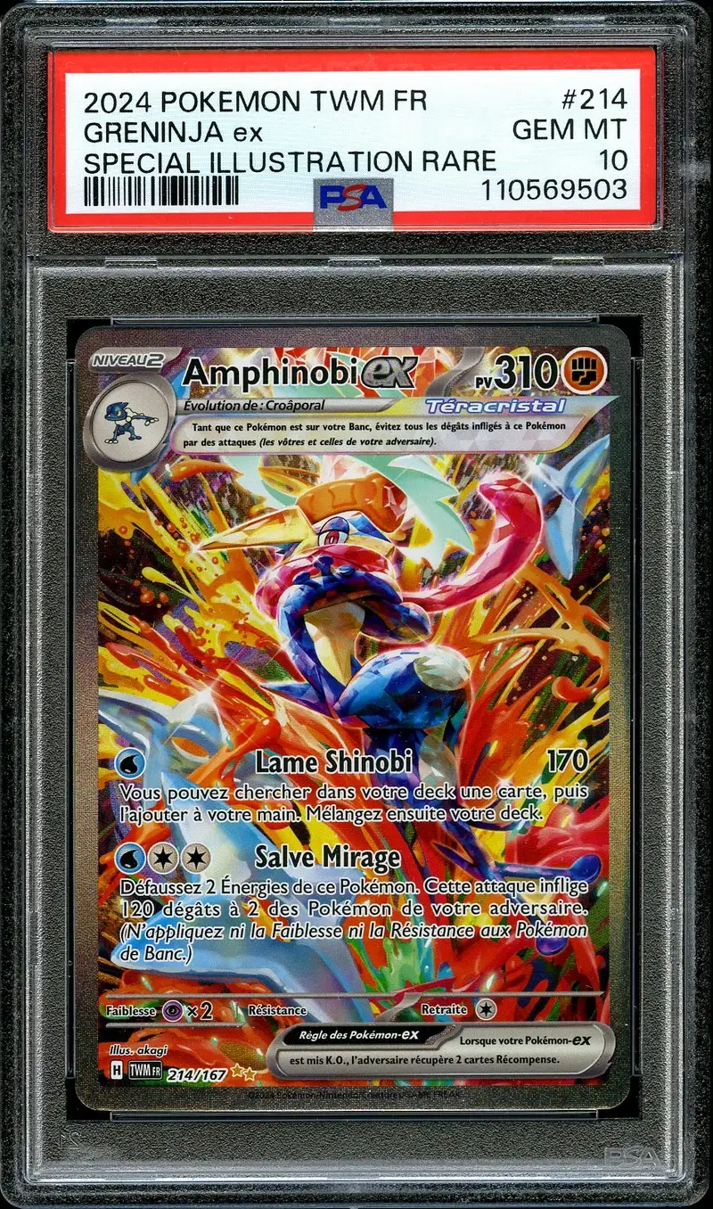 PSA 10 Amphinobi Ex