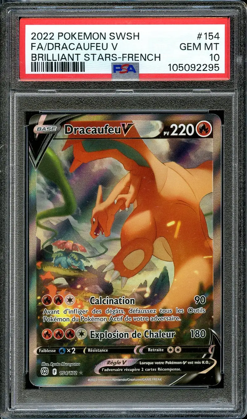 PSA 10 Dracaufeu V