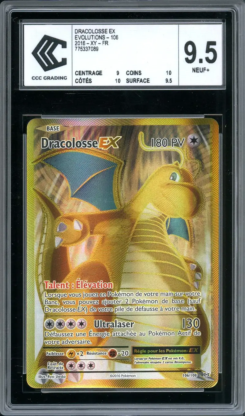 CCC 9.5 Dracolosse Ex Gold