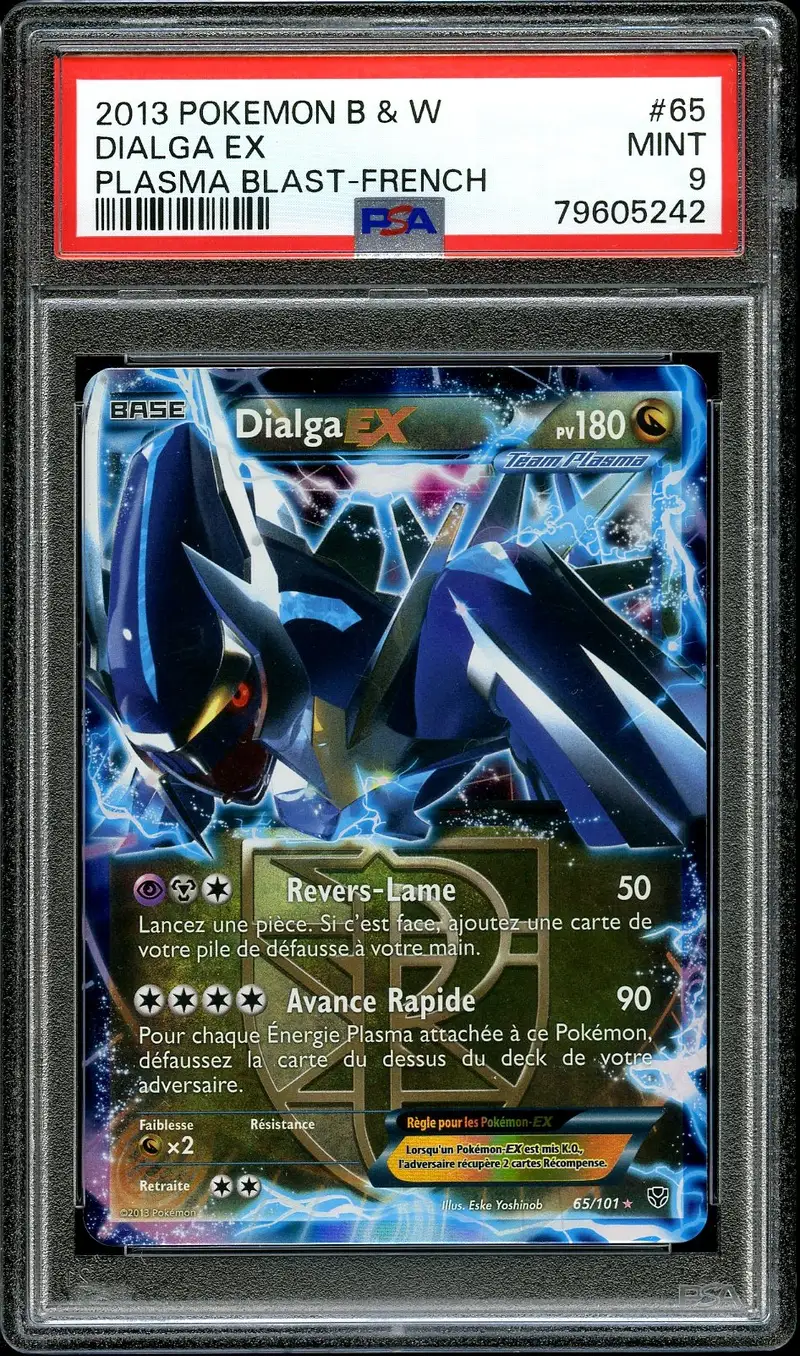 PSA 9 Dialga Ex