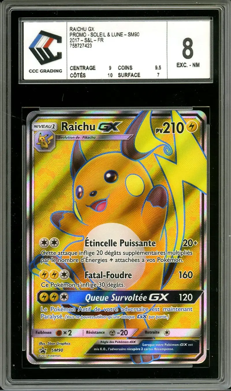 CCC 8 Raichu Gx