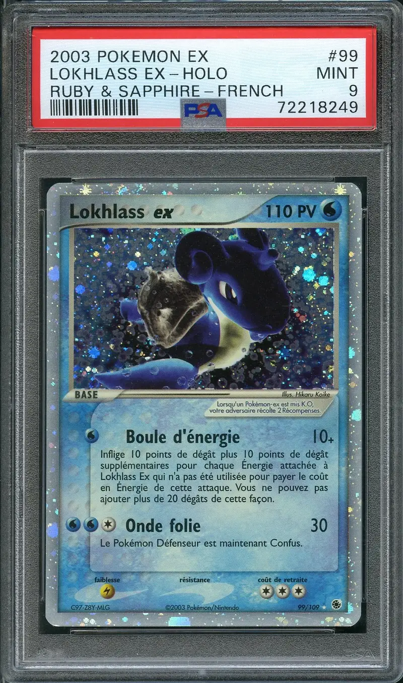 PSA 9 Lokhlass Ex