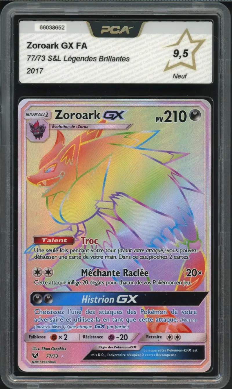 PCA 9.5 Zoroark Gx Rainbow