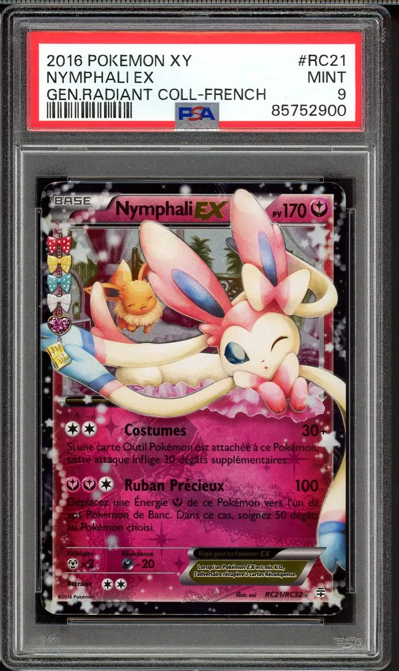 PSA 9 Nymphali Ex