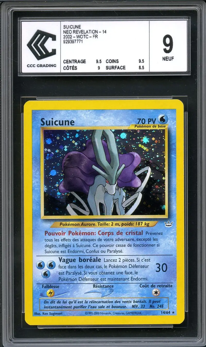 CCC 9 Suicune Holo