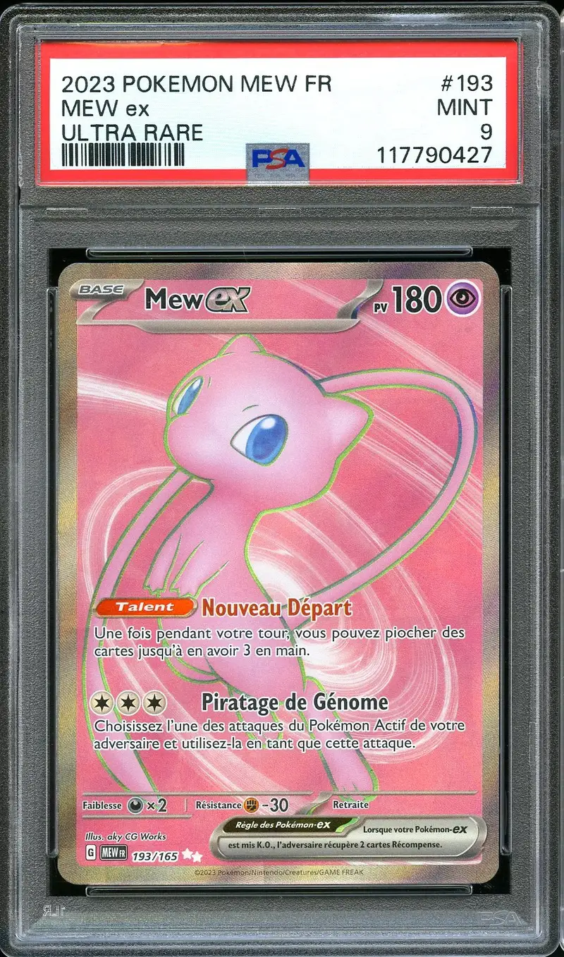 PSA 9 Mew Ex