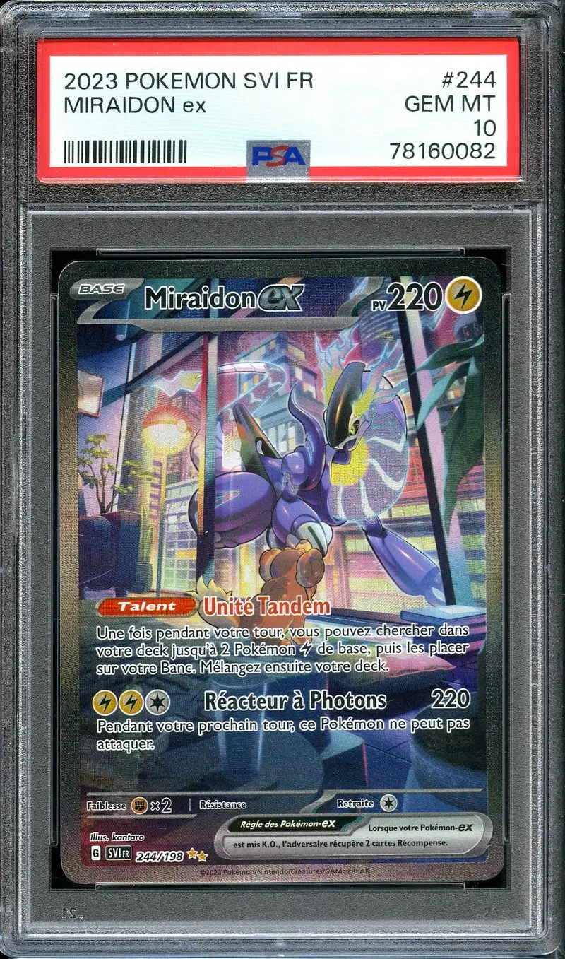 PSA 10 Miraidon Ex