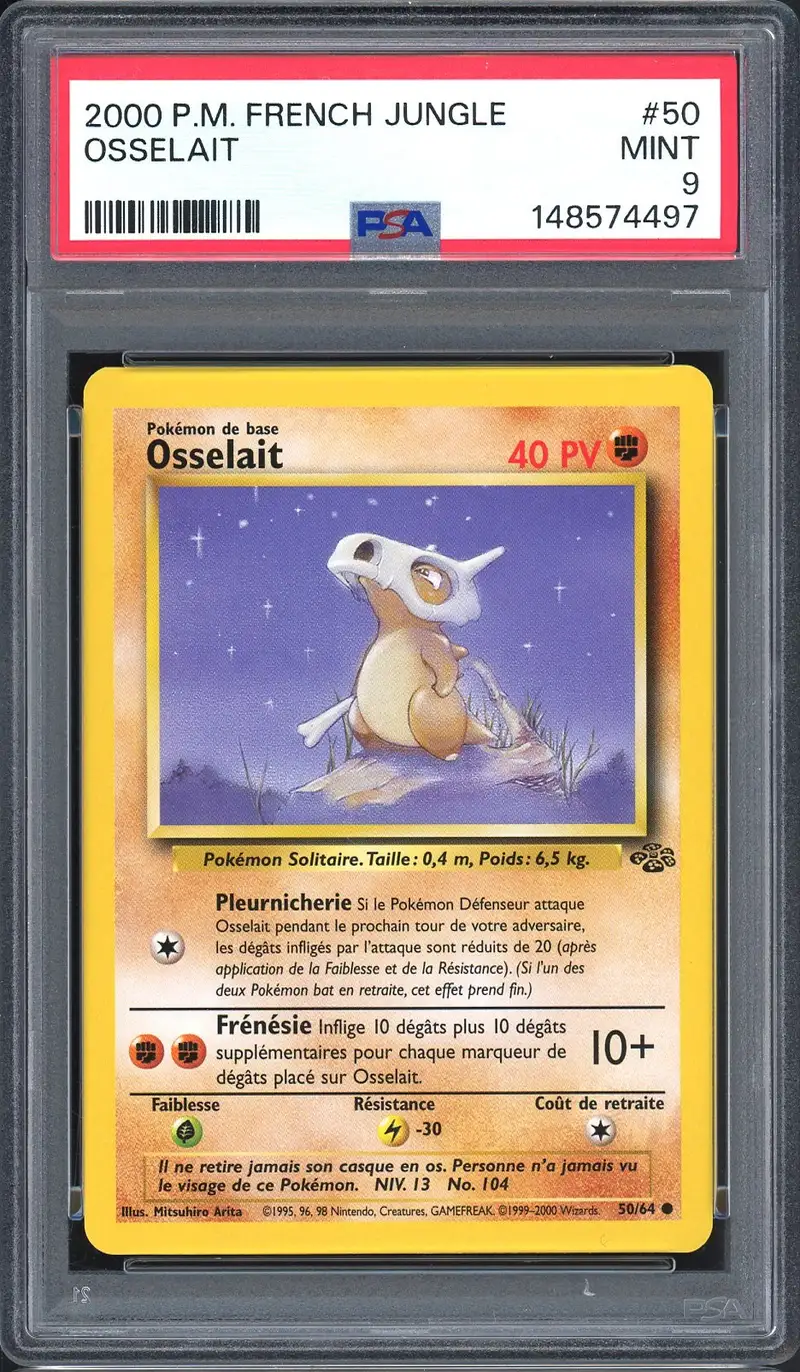 PSA 9 Osselait
