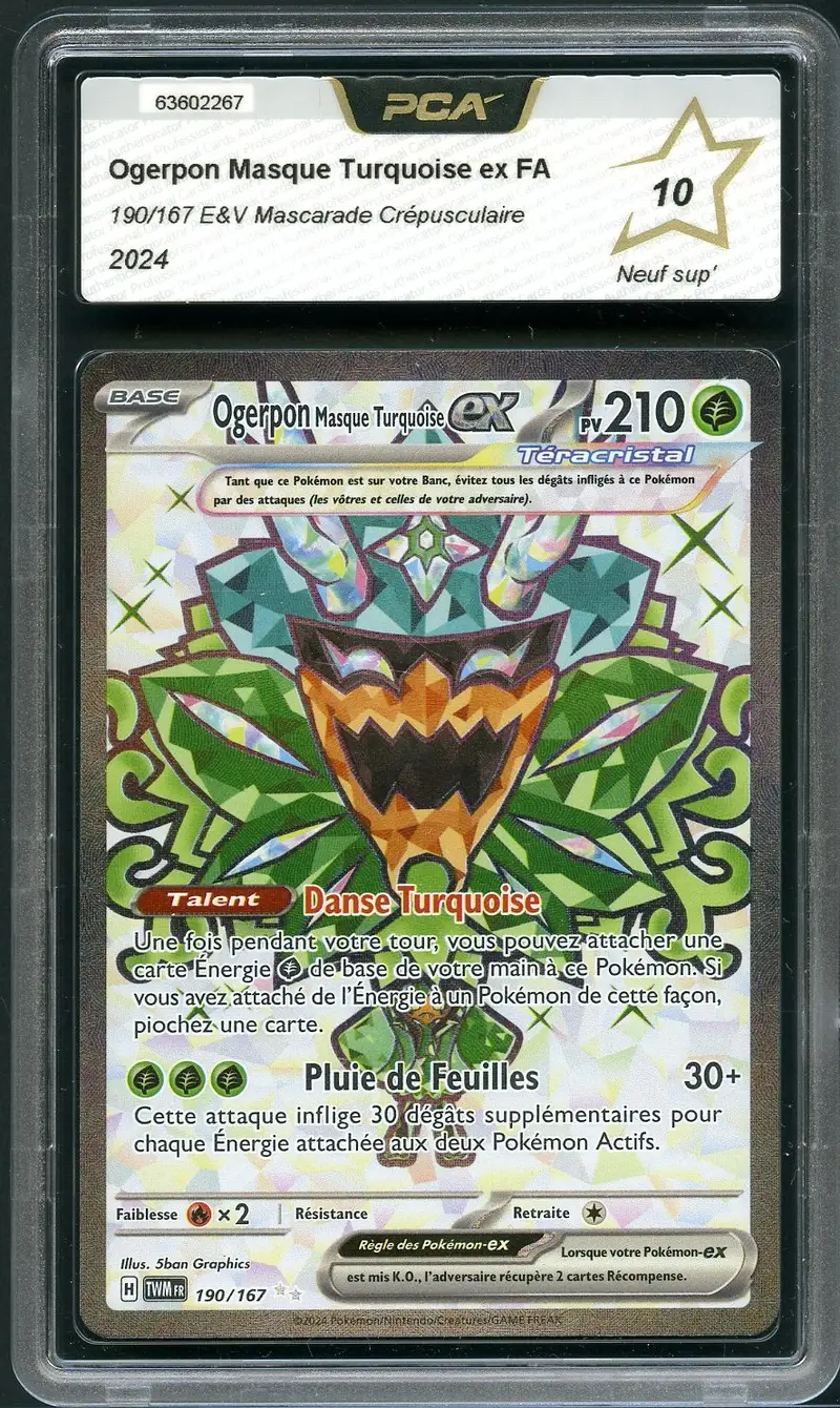 PCA 10 Ogerpon Masque Turquoise Ex