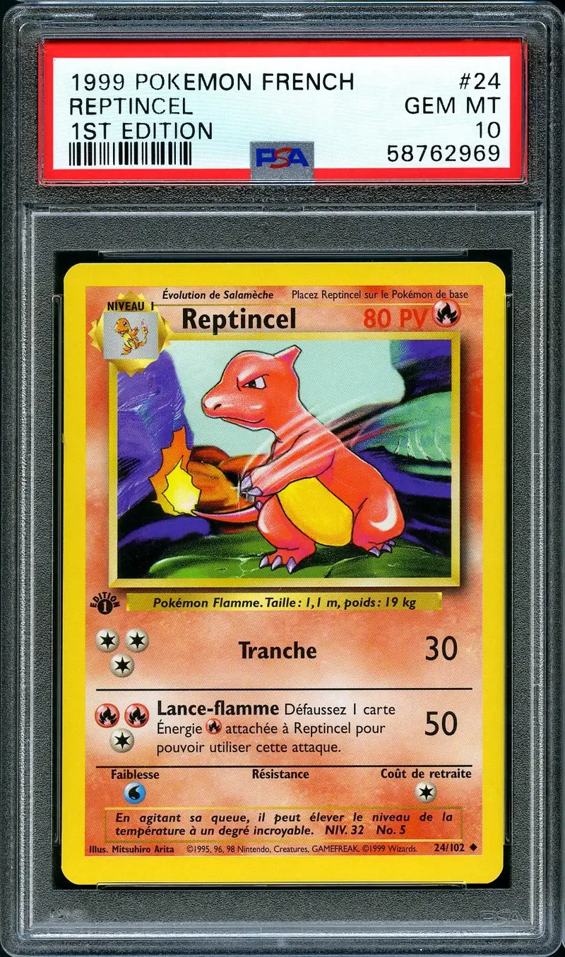 PSA 10 Reptincel