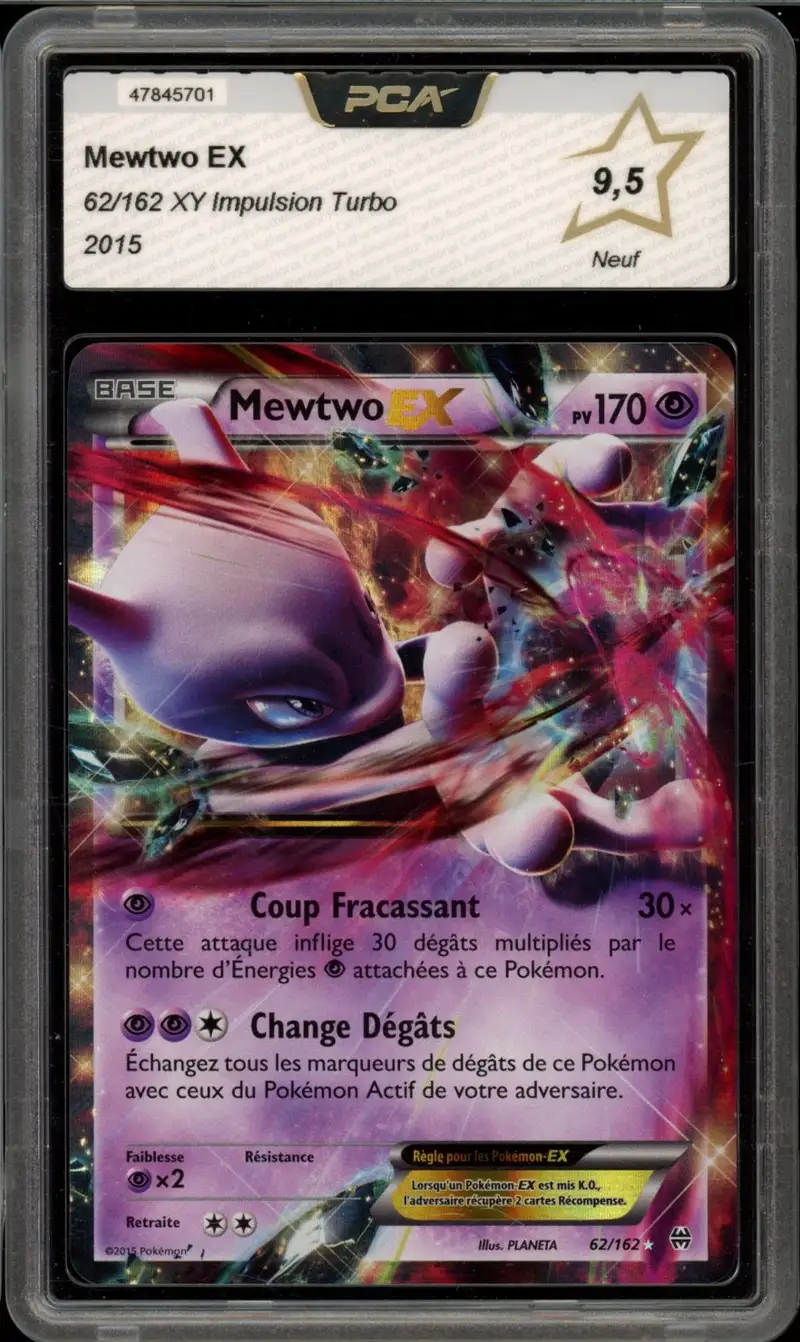 PCA 9.5 Mewtwo Ex