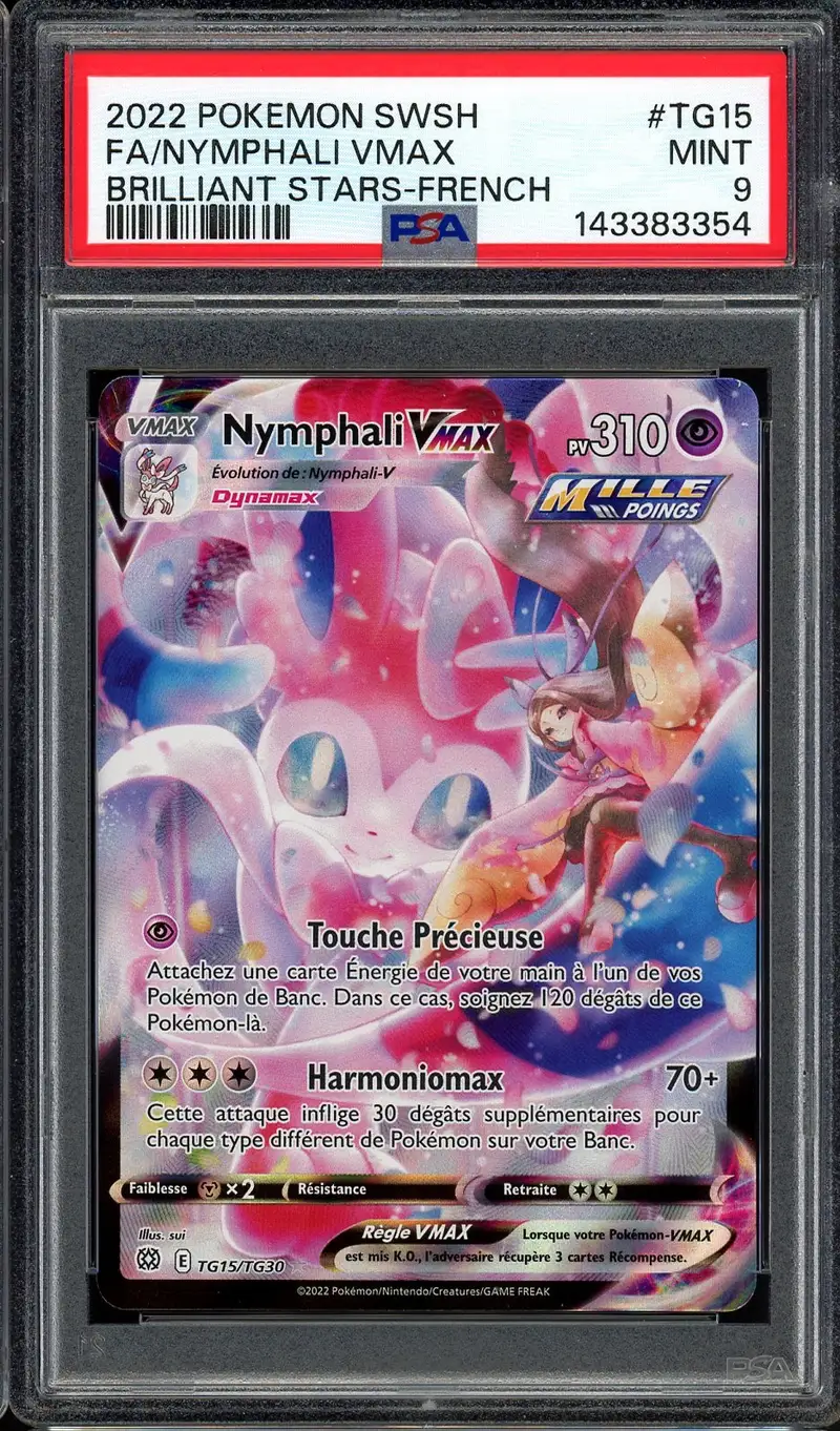 PSA 9 Nymphali VMax
