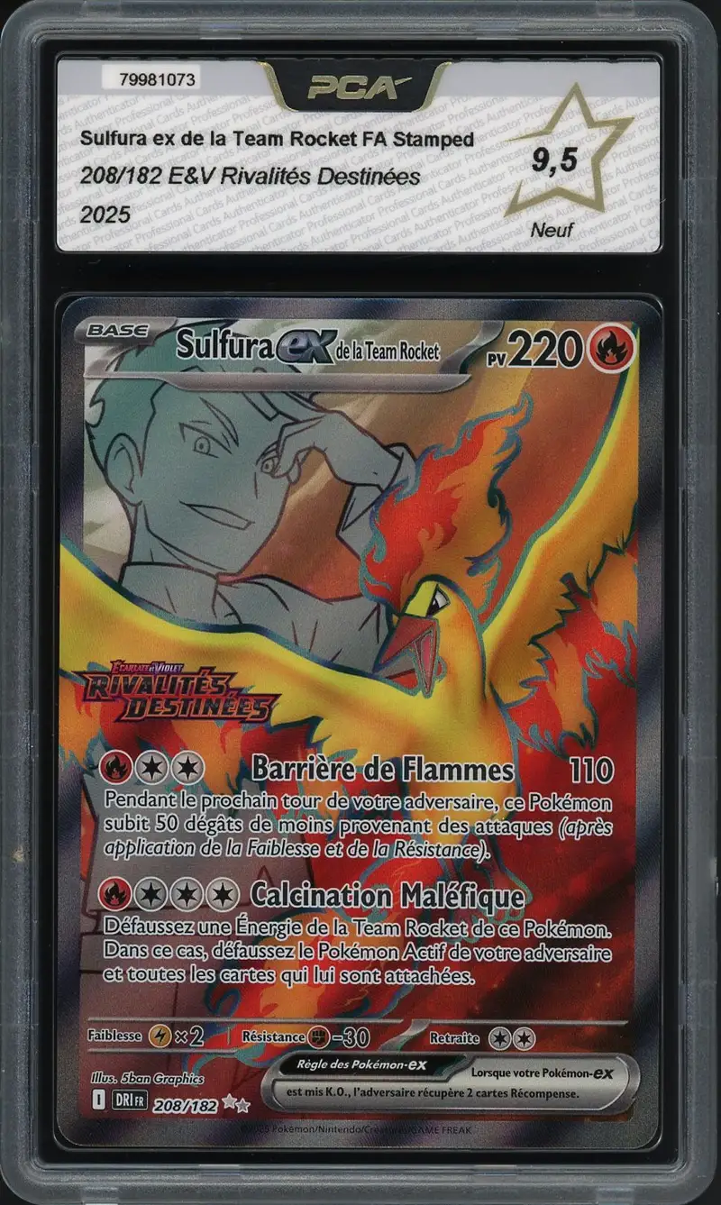 PCA 9.5 Sulfura Ex de la Team Rocket