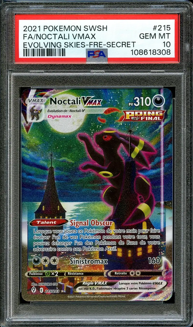 PSA 10 Noctali VMax