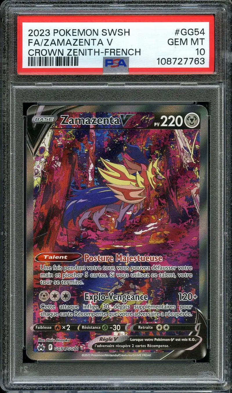 PSA 10 Zamazenta V