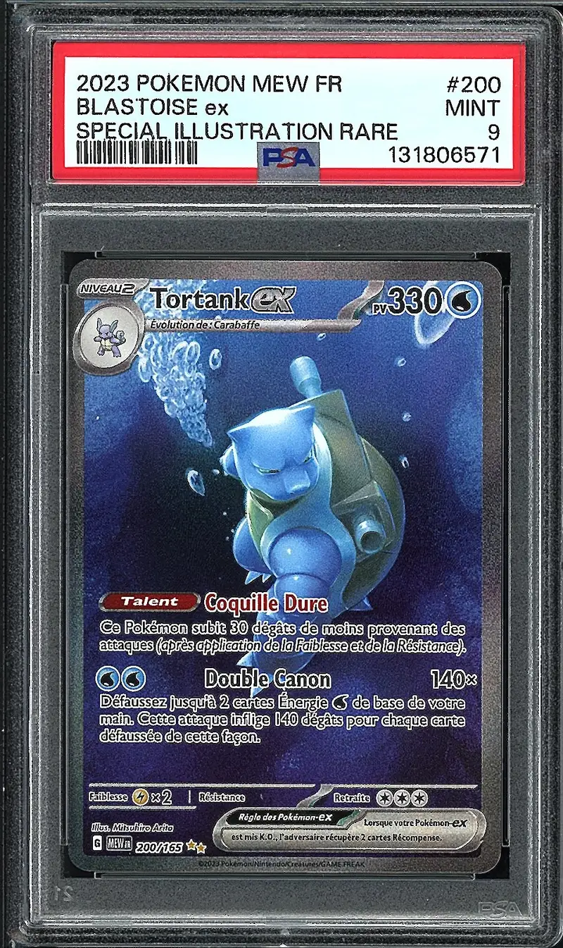 PSA 9 Tortank Ex