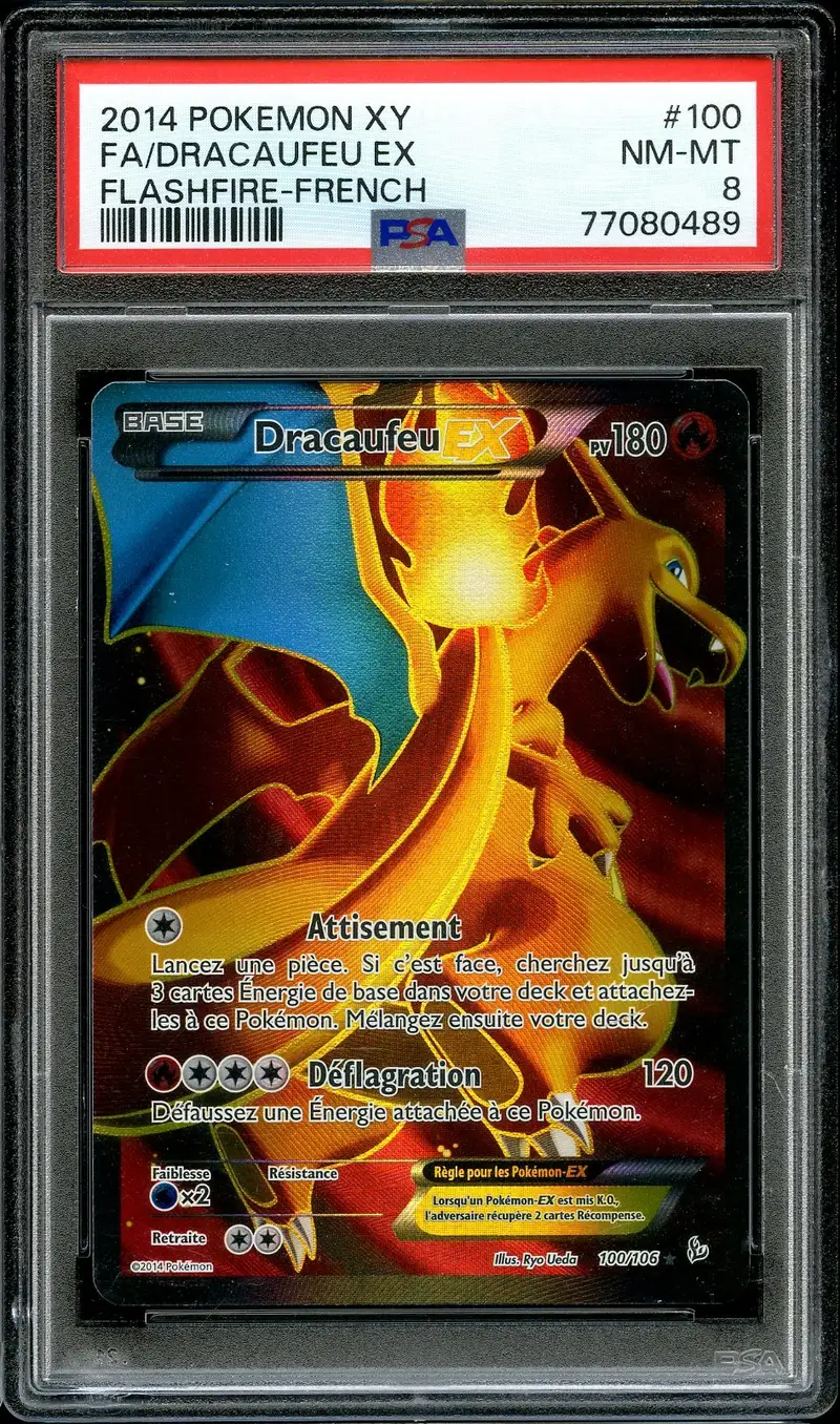 PSA 8 Dracaufeu Ex