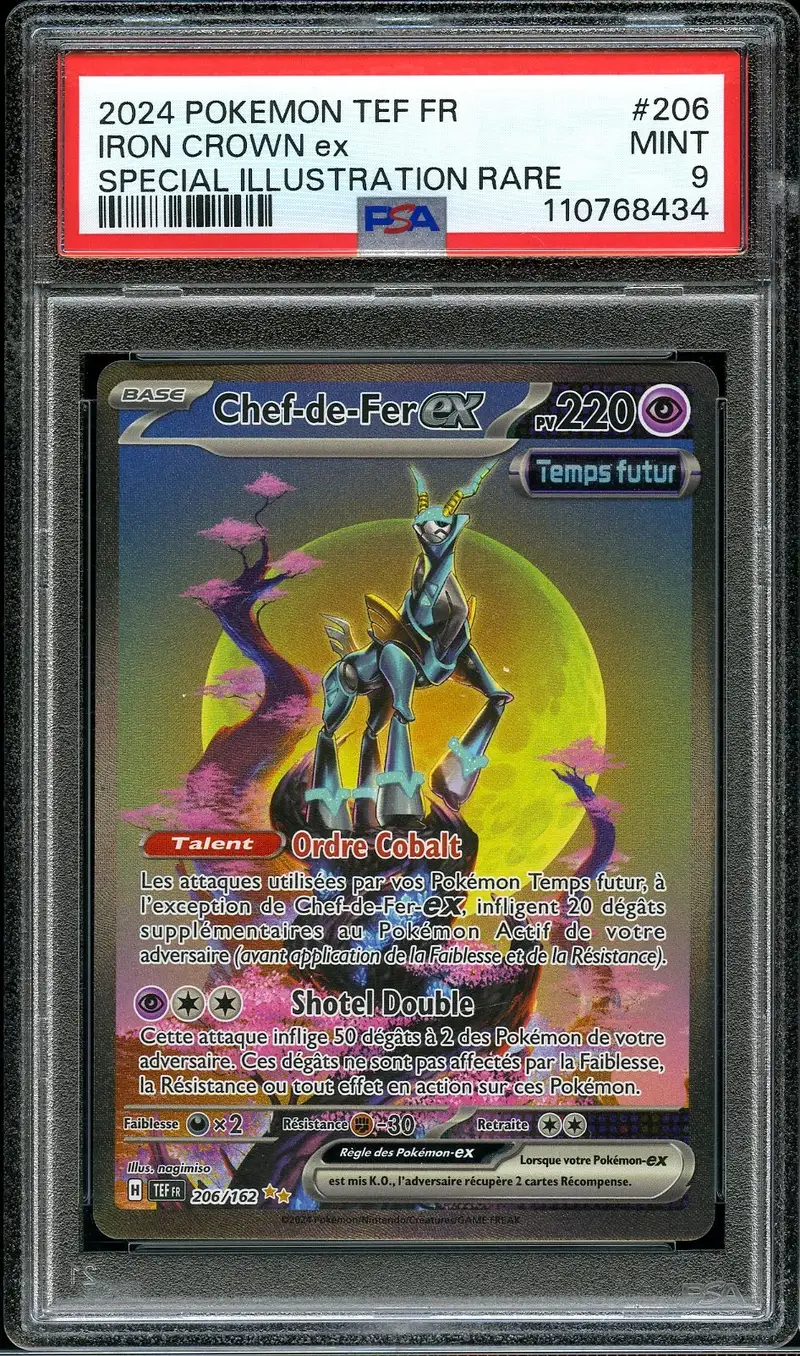 PSA 9 Chef-de-Fer Ex