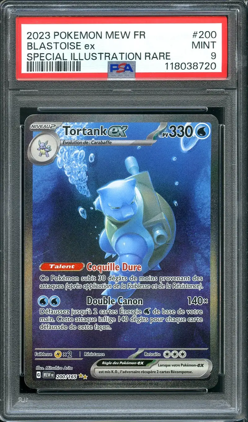 PSA 9 Tortank Ex