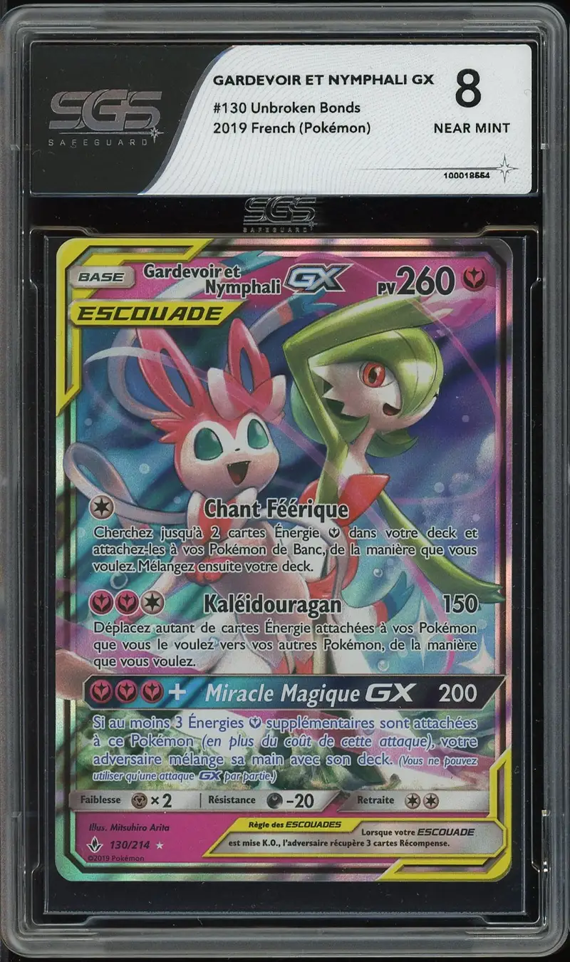 SGS 8 Gardevoir et Nymphali Gx