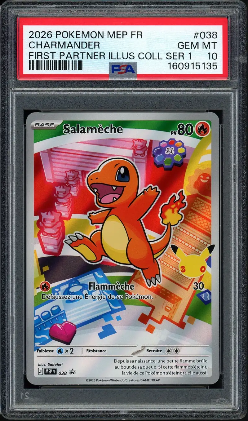 PSA 10 Salamèche
