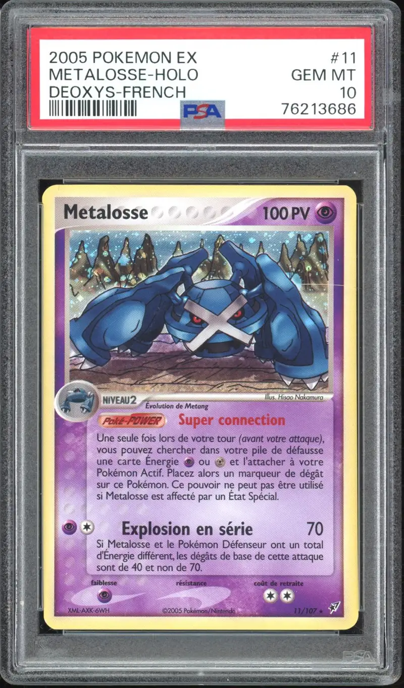PSA 10 Metalosse Holo