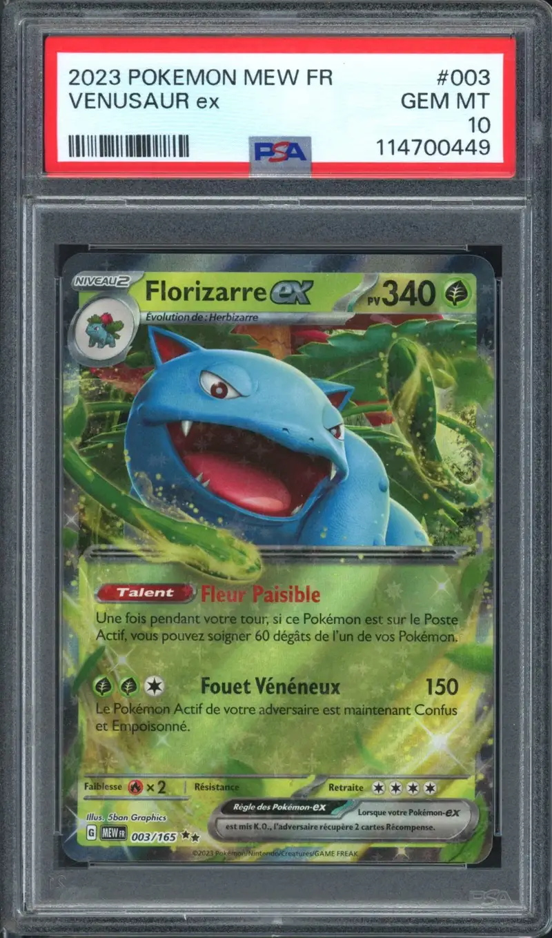 PSA 10 Florizarre Ex