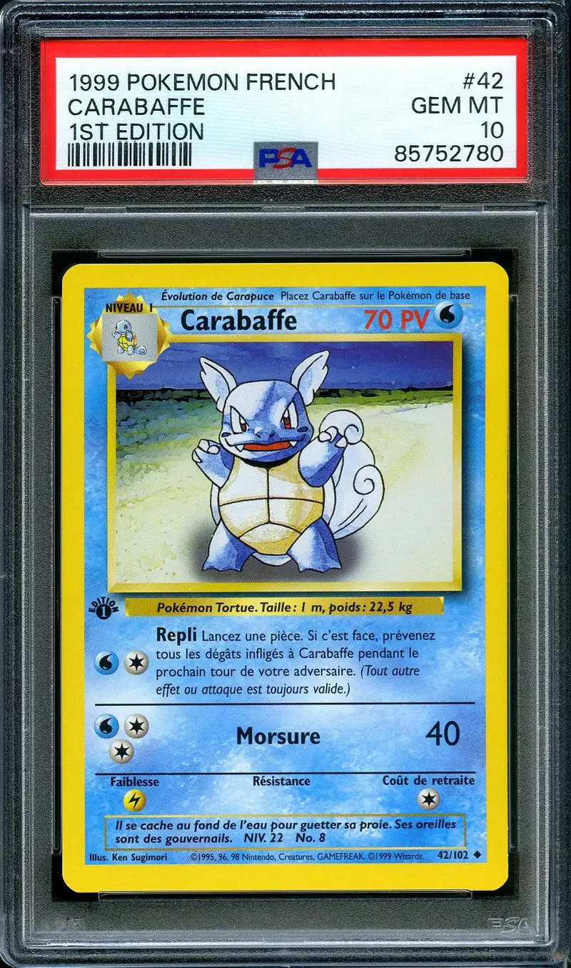 PSA 10 Carabaffe