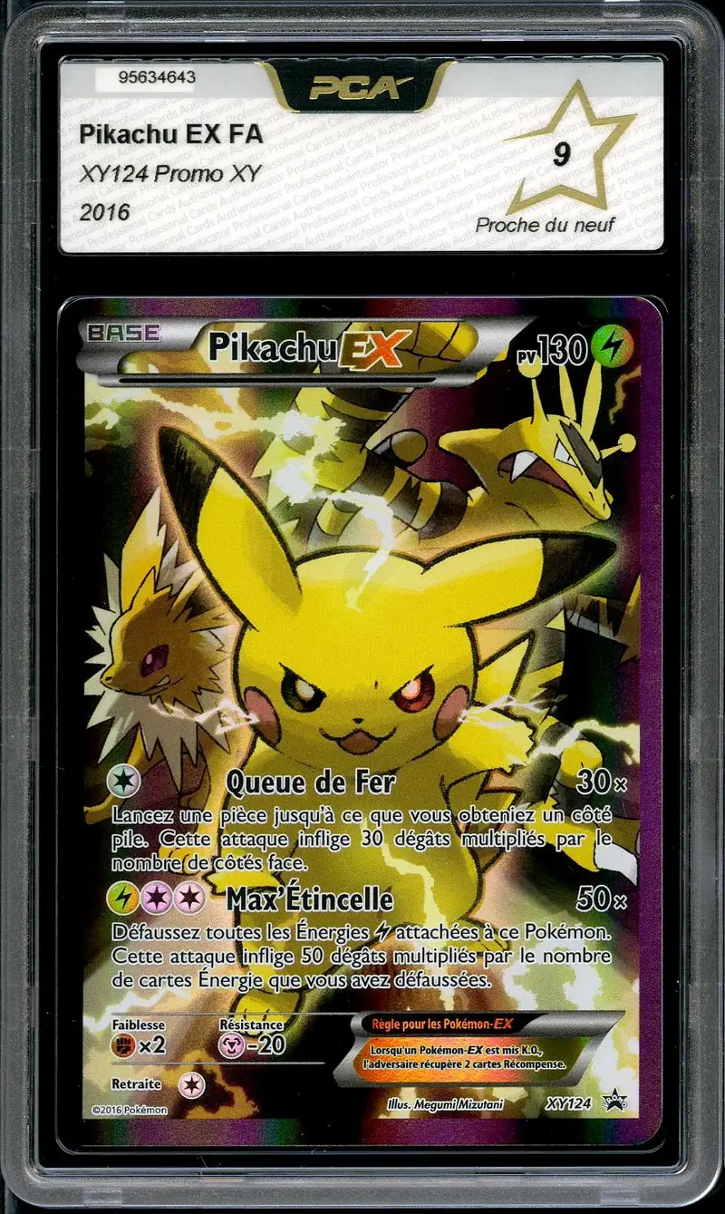 PCA 9 Pikachu Ex