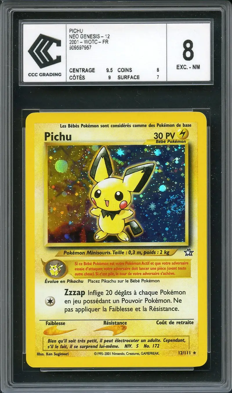 CCC 8 Pichu Holo