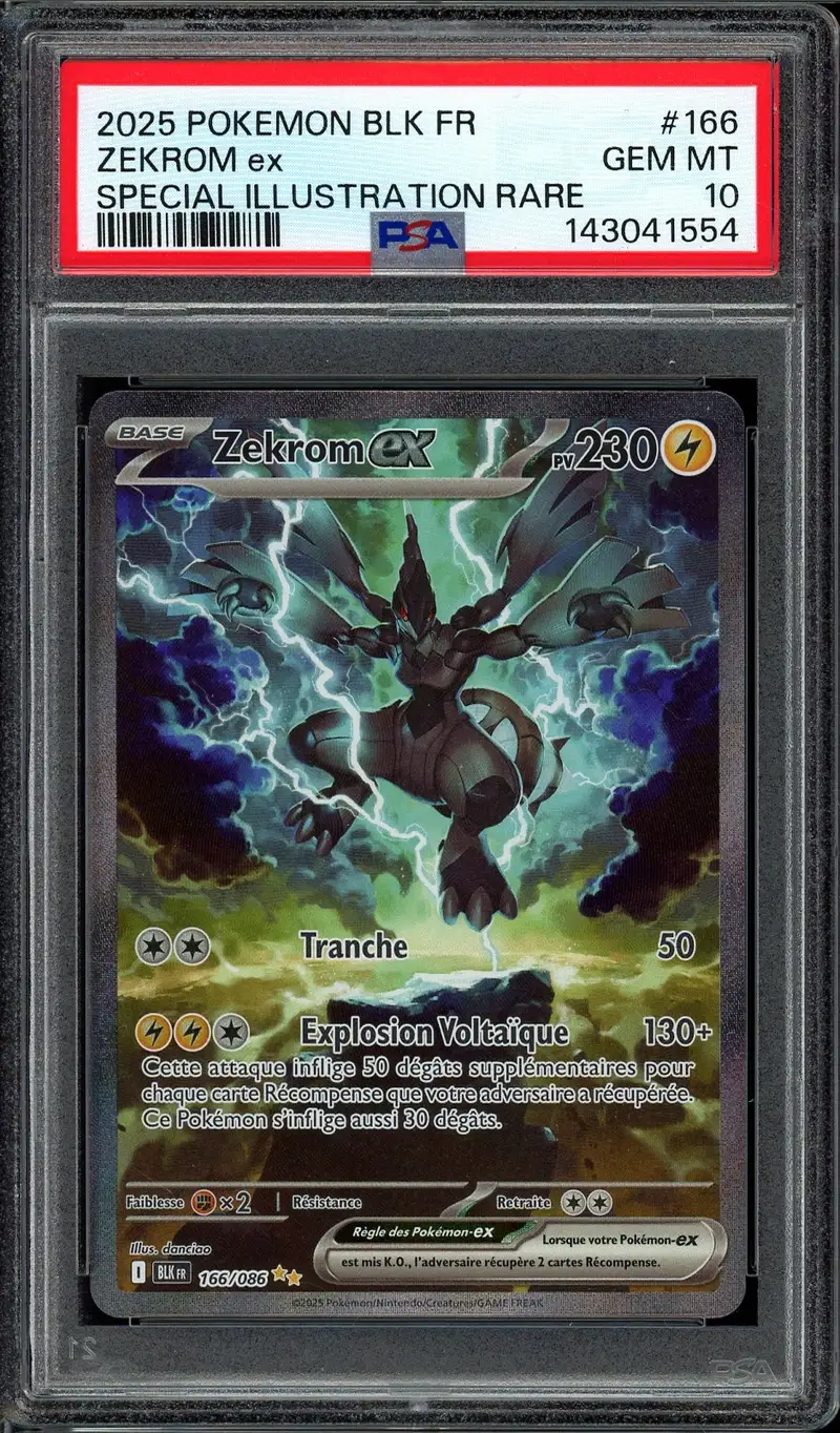 PSA 10 Zekrom Ex