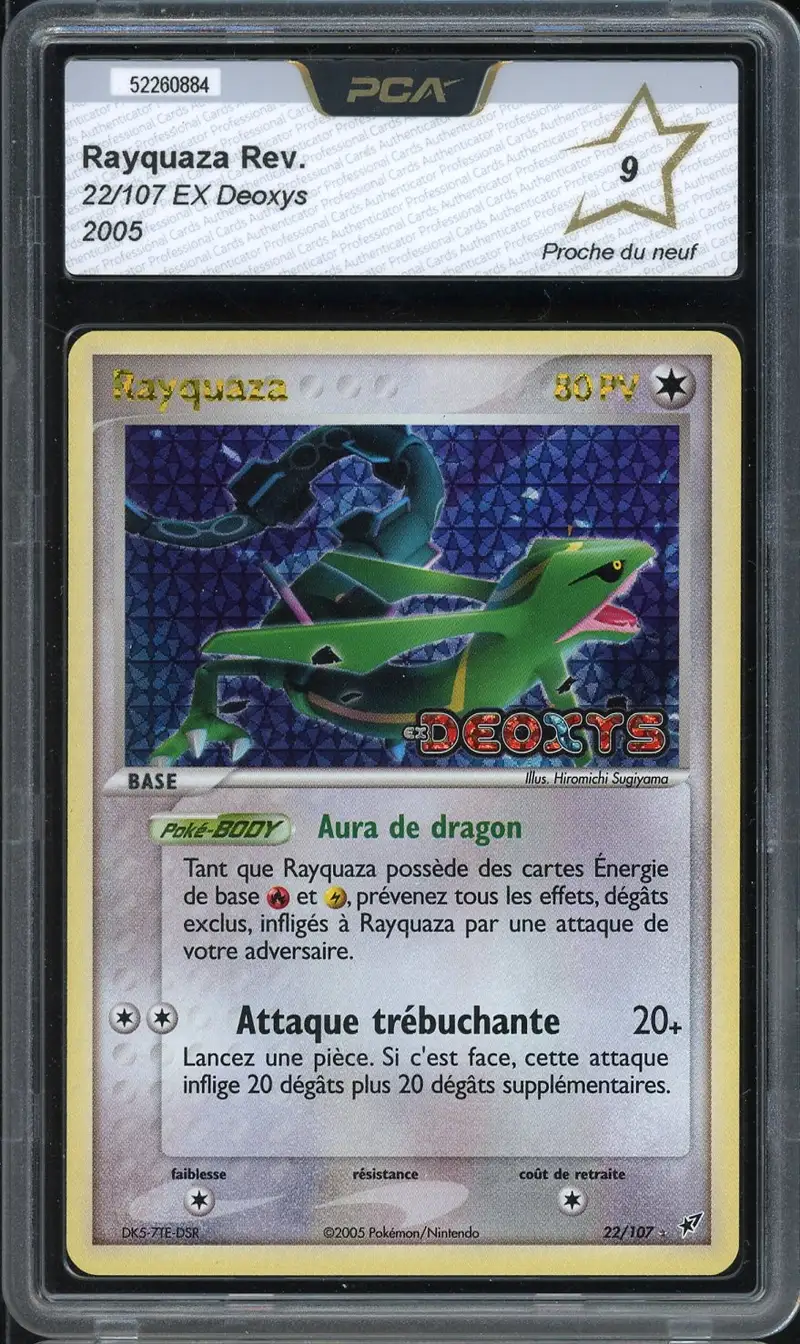 PCA 9 Rayquaza Holo Reverse