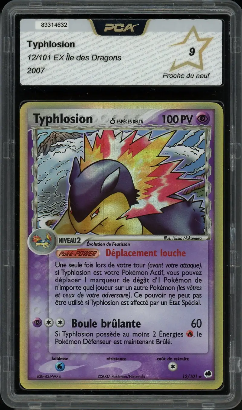 PCA 9 Typhlosion Holo