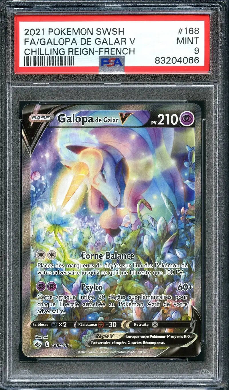 PSA 9 Galopa de Galar V
