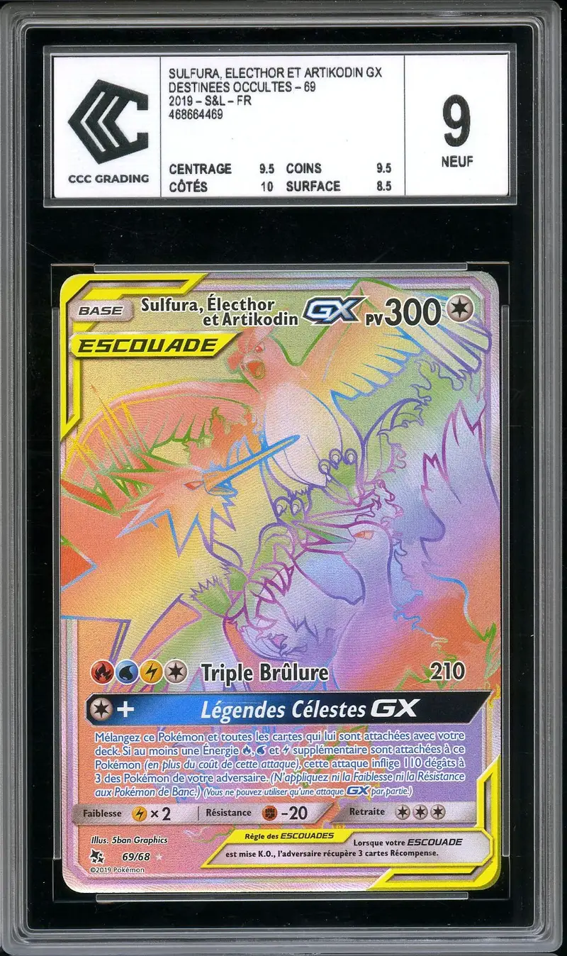 CCC 9 Sulfura, Électhor et Artikodin Gx Rainbow