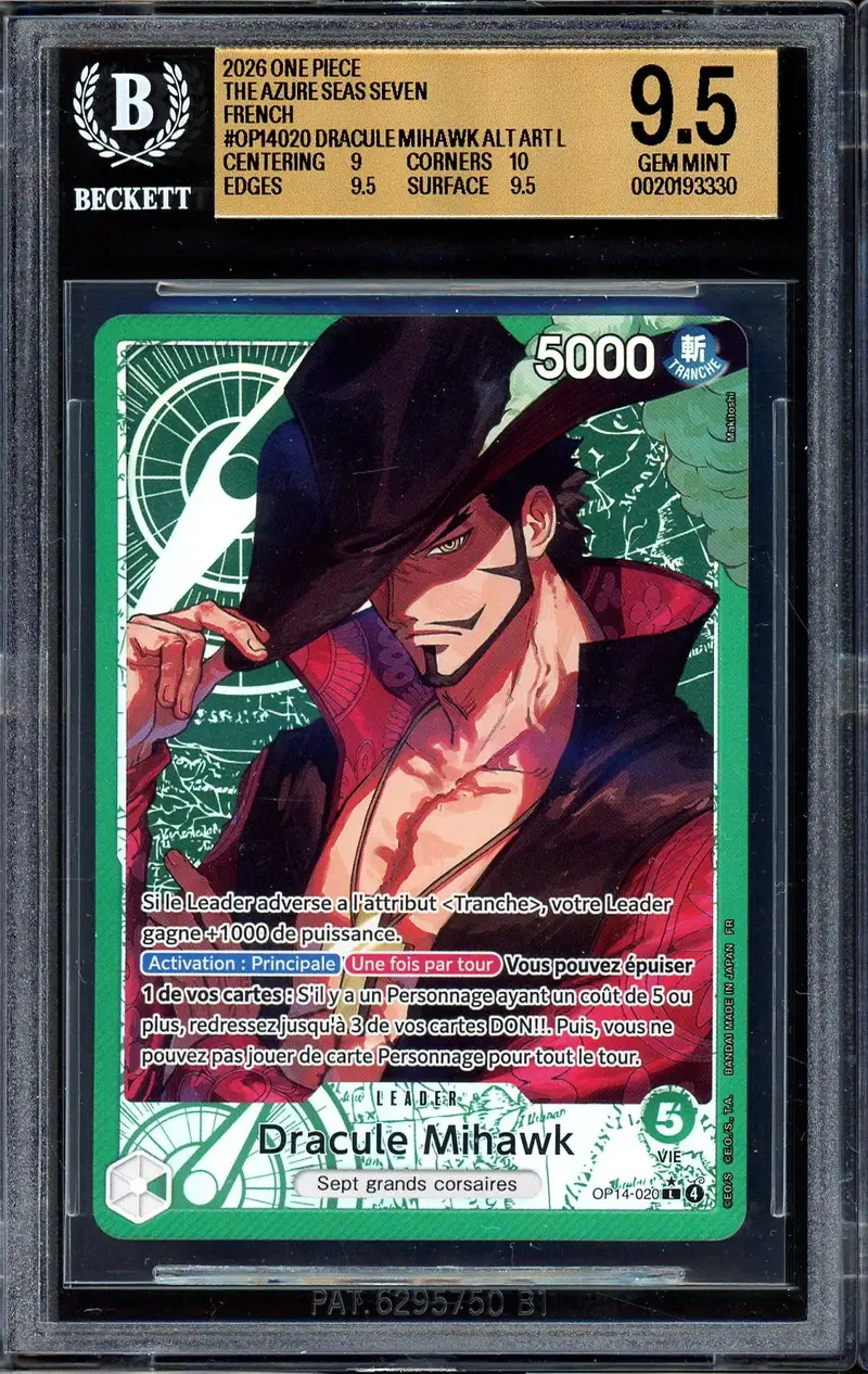 BGS 9.5 Dracule Mihawk