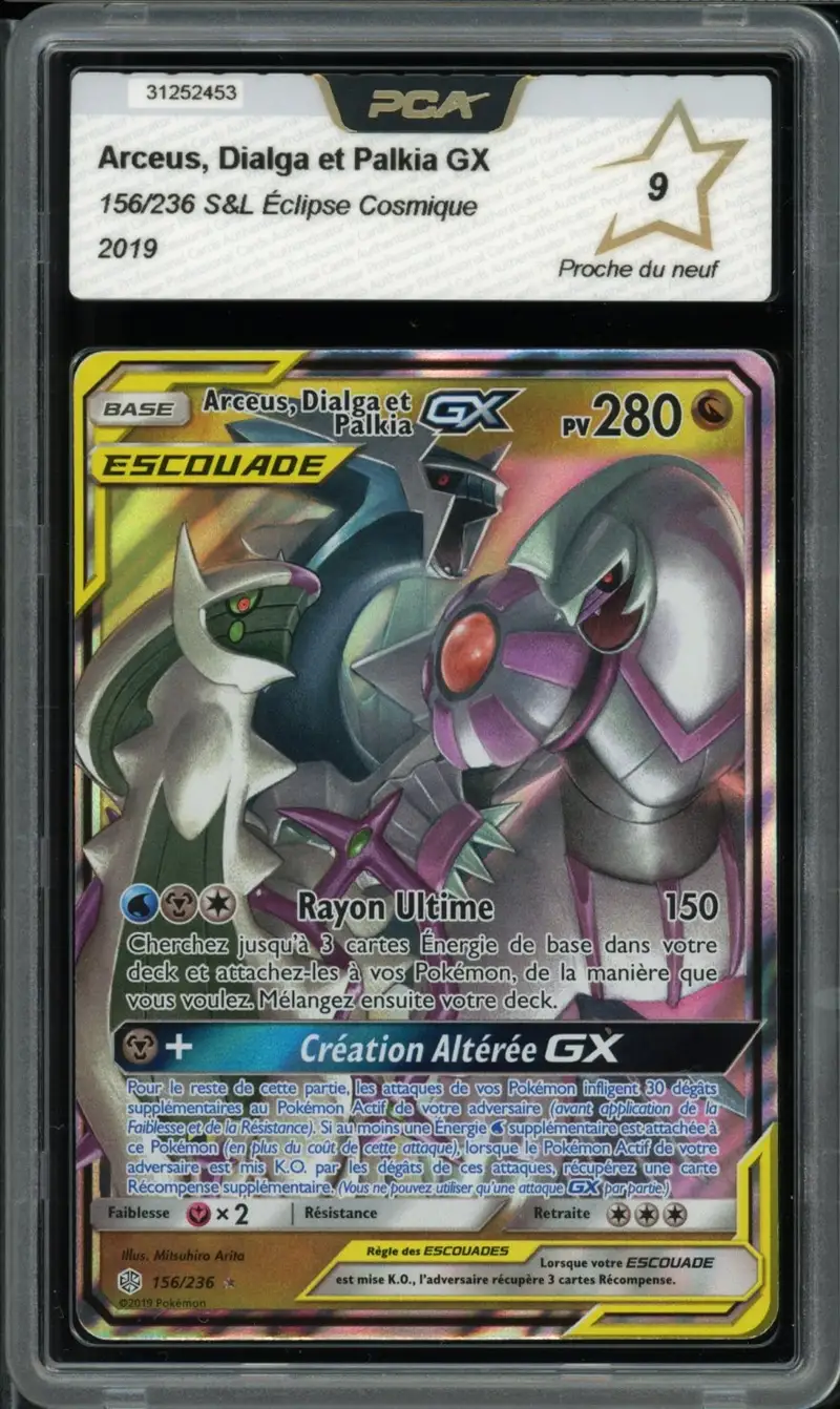 PCA 9 Arceus, Dialga et Palkia Gx