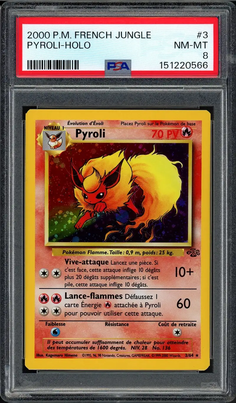 PSA 8 Pyroli Holo