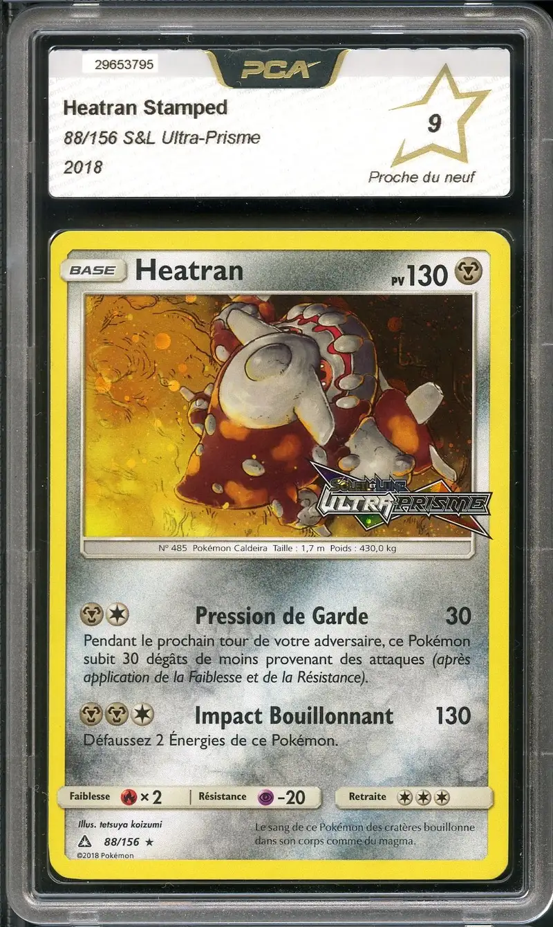 PCA 9 Heatran Holo Stamped