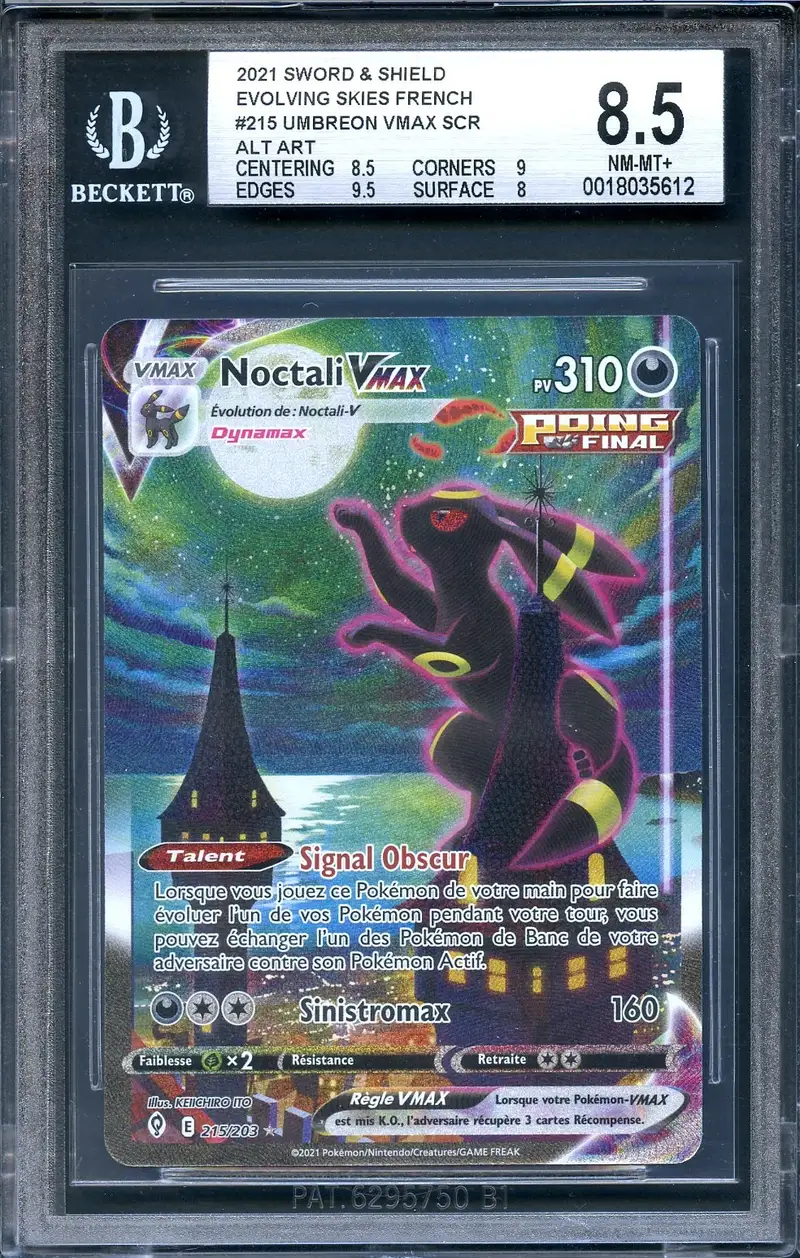 BGS 8.5 Noctali VMax