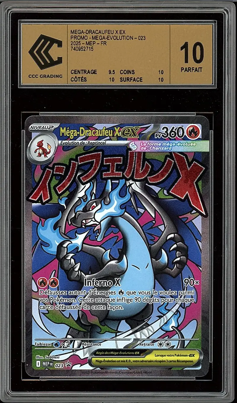 CCC 10 Méga Dracaufeu X Ex
